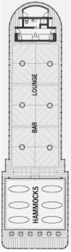 Deck plan for Top Deck