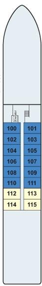 Deck plan for Main Deck