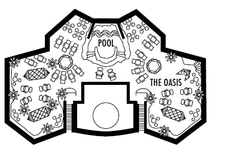 Deck plan for Sky Deck