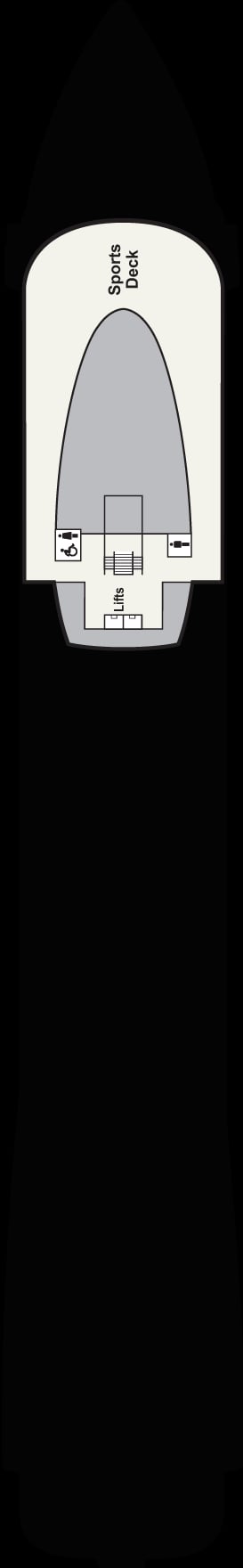 Deck plan for Deck 9