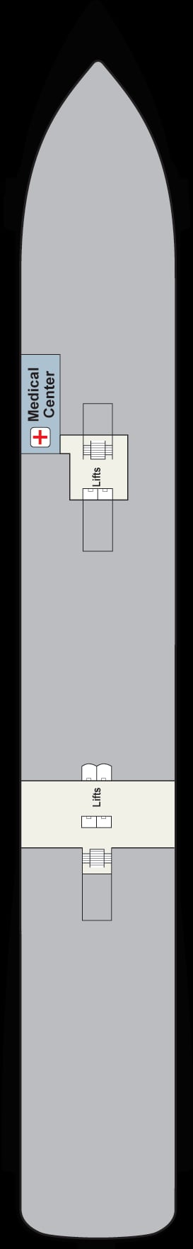Deck plan for Deck E