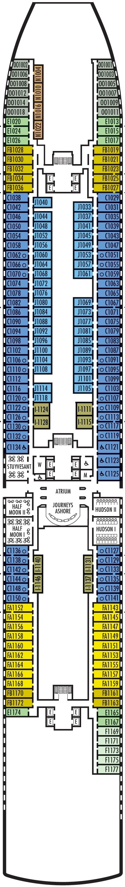 Deck plan for Main