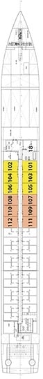 Deck plan for Indigo Deck