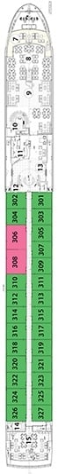 Deck plan for Royal Deck