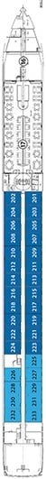Deck plan for Sapphire Deck