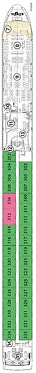 Deck plan for Royal Deck