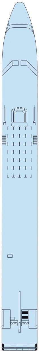Deck plan for Sun Deck
