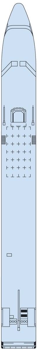 Deck plan for Sun Deck