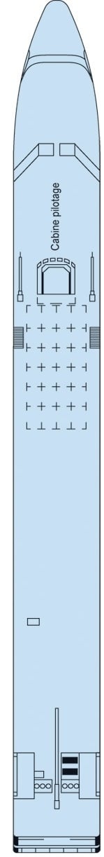 Deck plan for Sun Deck