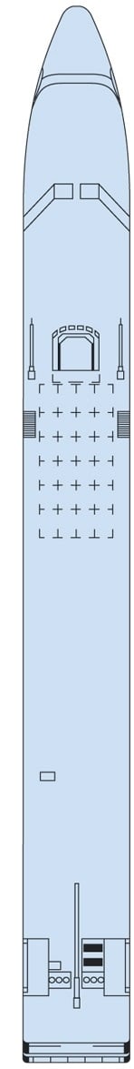 Deck plan for Sun Deck
