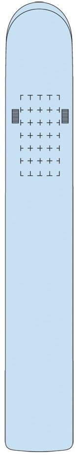 Deck plan for Sun Deck