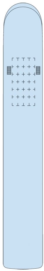 Deck plan for Sun Deck