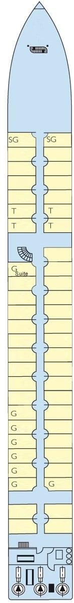 Deck plan for Main Deck