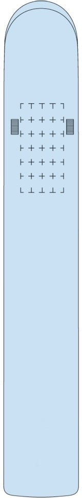 Deck plan for Sun Deck