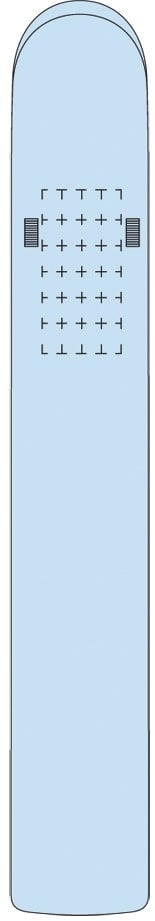 Deck plan for Sun Deck