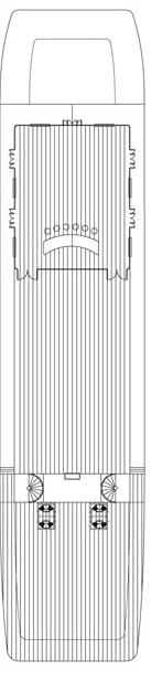 Deck plan for Sun Deck