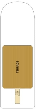 Deck plan for Sun Deck
