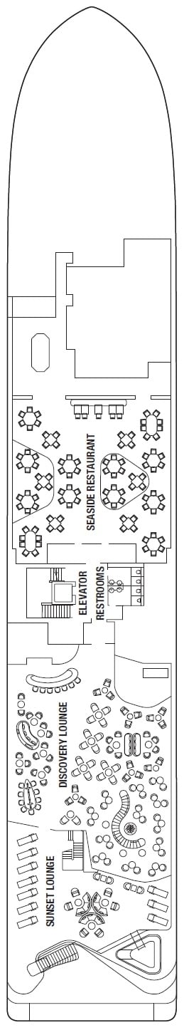 Deck plan for DECK FOUR