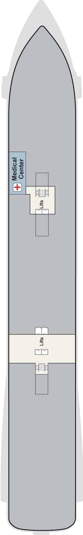 Deck plan for Deck A