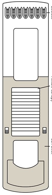 Deck plan for Deck 9