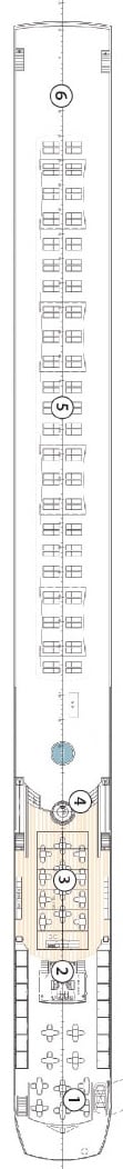 Deck plan for Sky Deck