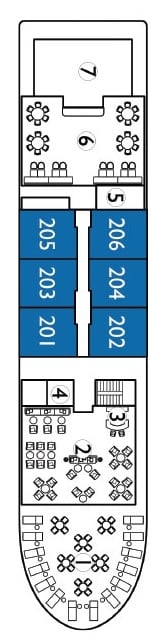 Deck plan for Tonle Deck