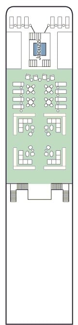 Deck plan for Sun Deck
