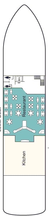 Deck plan for Lower Deck