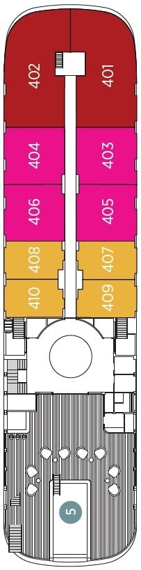 Deck plan for Pool Deck