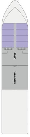 MS Movenpick Darakum deck plan — Lower Deck