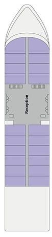 MS Movenpick Darakum deck plan — Main Deck
