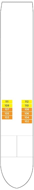 Deck plan for Lower Deck