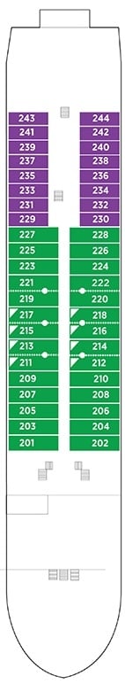 Deck plan for Main Deck