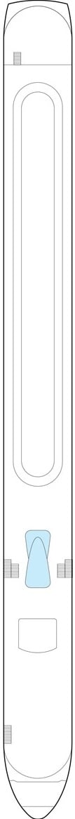 Deck plan for Sun Deck