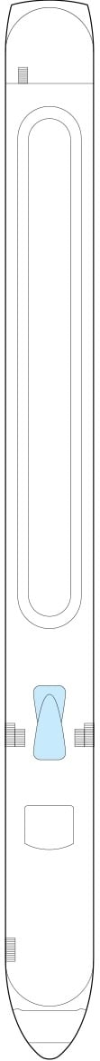 Deck plan for Sun Deck