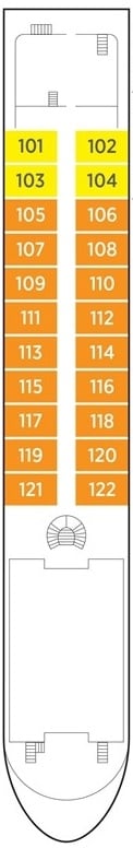 Deck plan for Tonle Deck