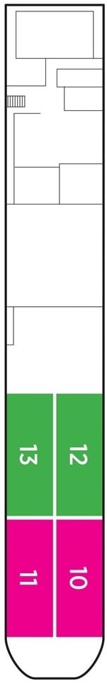 Deck plan for Lower Deck