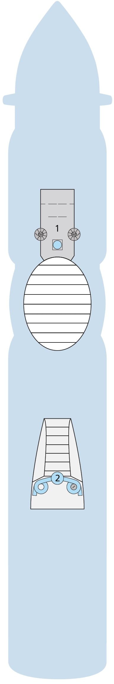 Deck plan for Deck 18