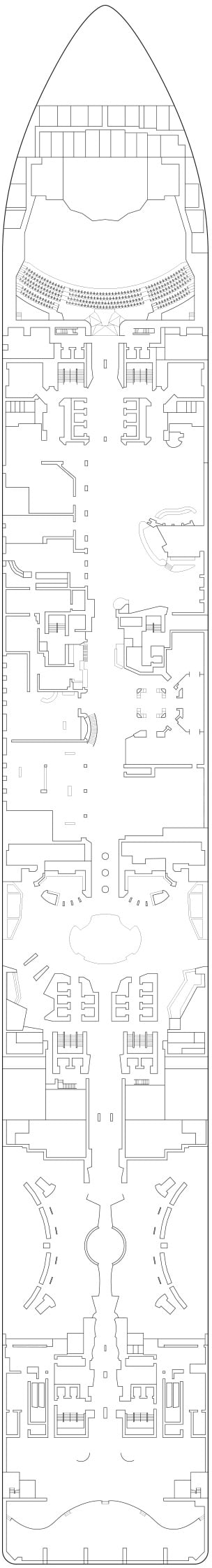 Deck plan for Deck 6