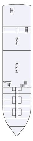 Deck plan for Luxor Deck