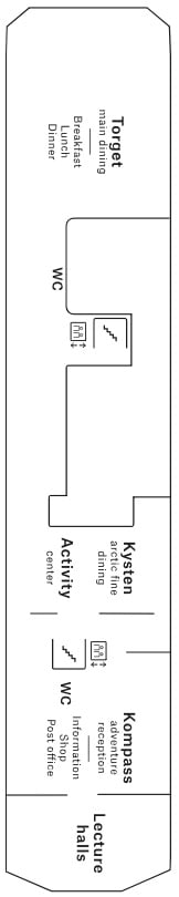 Deck plan for Deck 4