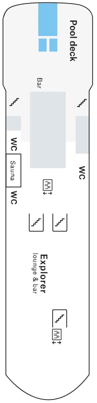 Deck plan for Deck 10