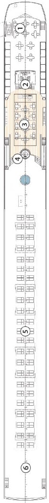 Deck plan for Sky Deck