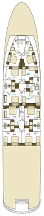 Deck plan for Lower Deck
