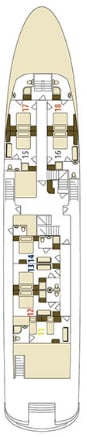 Deck plan for Main Deck