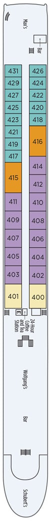 Deck plan for Rhine Deck