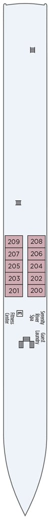 Deck plan for Moselle Deck