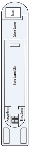 Deck plan for Observation Deck