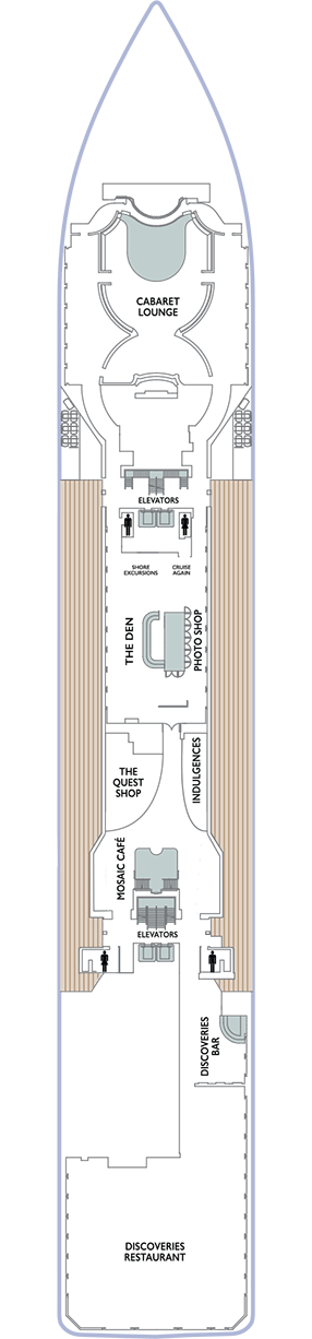 Deck plan for Deck 5