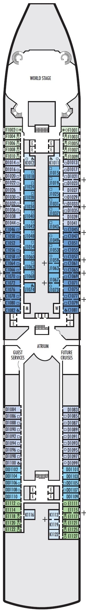 Deck plan for Main